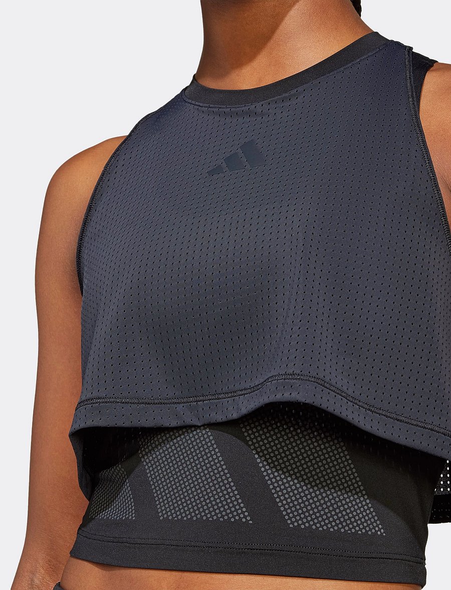 adidas Performance - COOL INT. TANK - black - 4