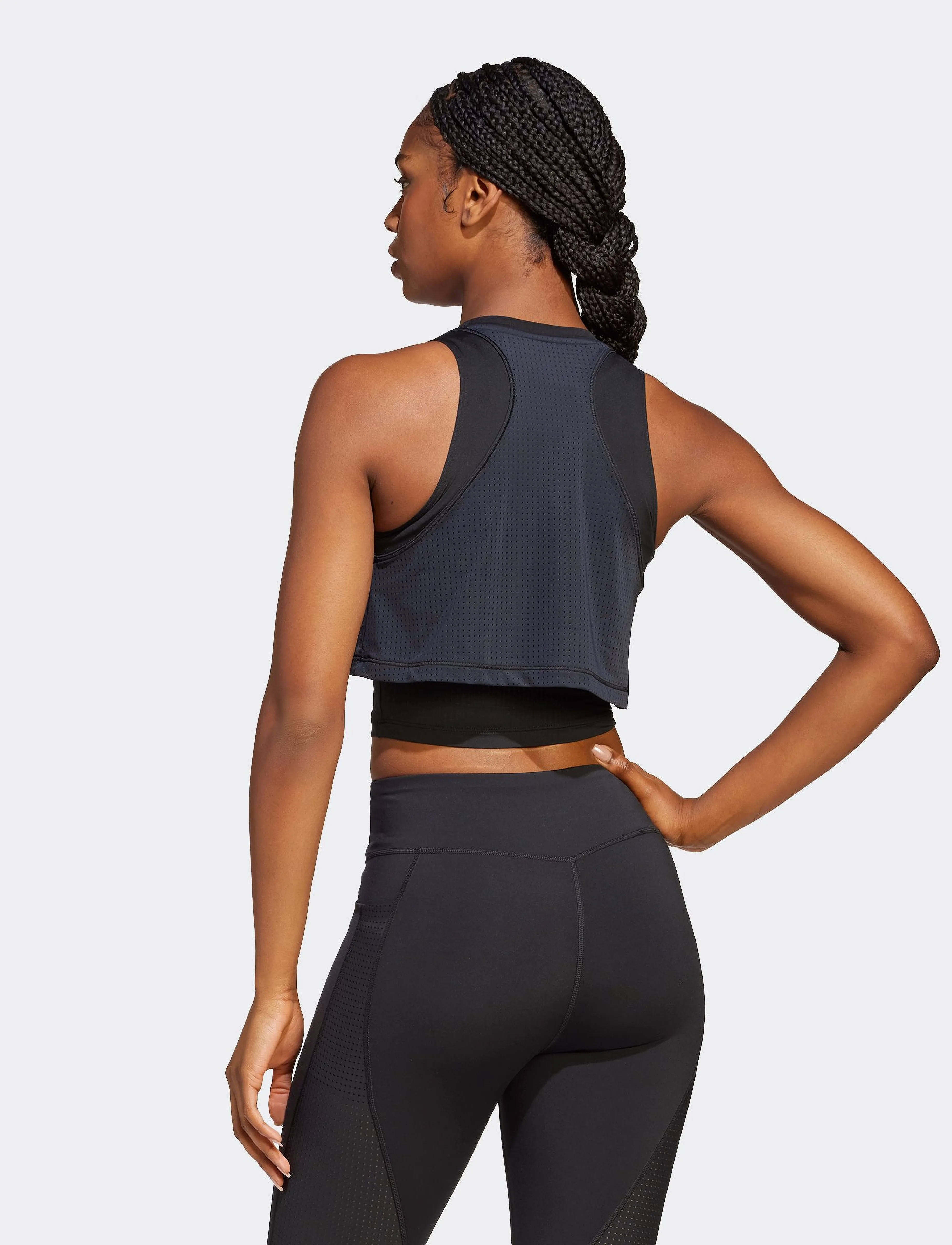 adidas Performance - COOL INT. TANK - black - 5