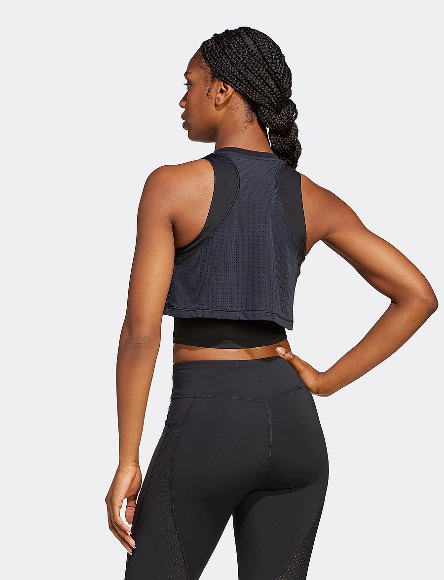 adidas Performance - COOL INT. TANK - black - 5