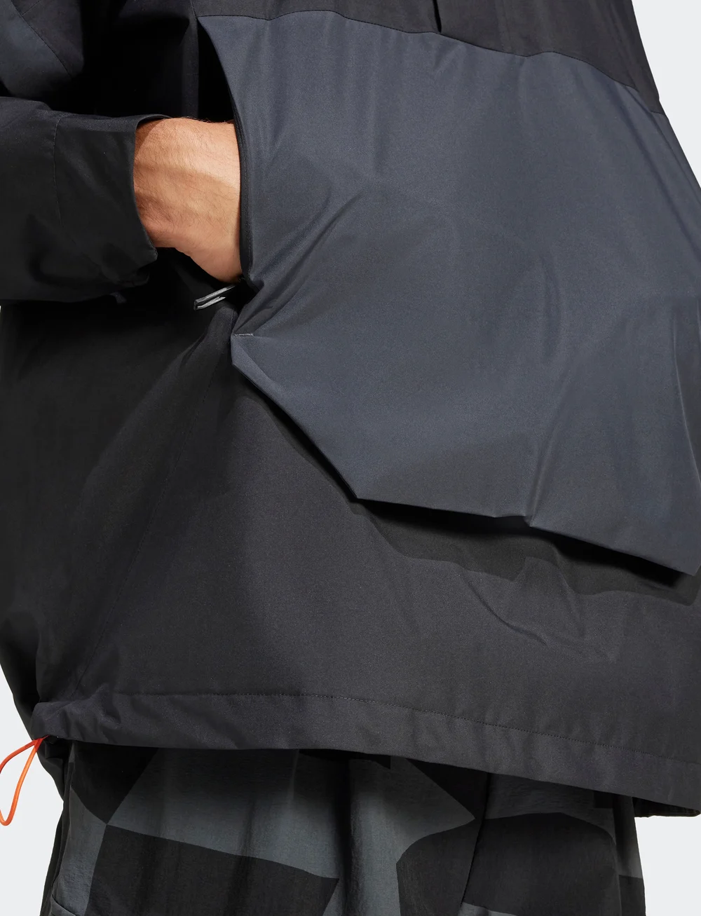 adidas Performance - XPL 2.5L ANORAK - anoraks - black/carbon - 5