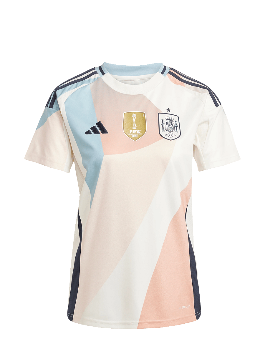 adidas Performance - RFEF A JSY W - oberteile & t-shirts - cwhite - 1