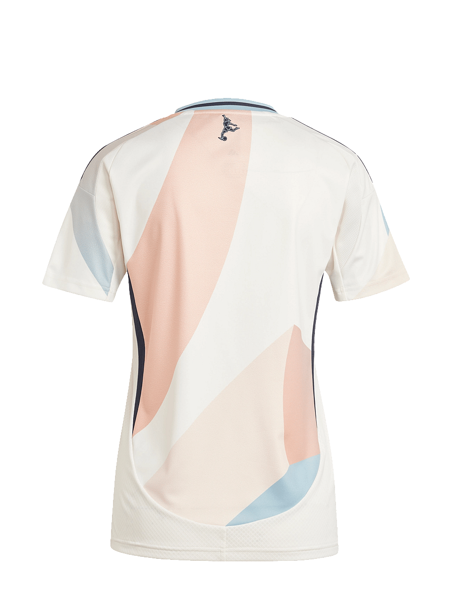 adidas Performance - RFEF A JSY W - oberteile & t-shirts - cwhite - 2