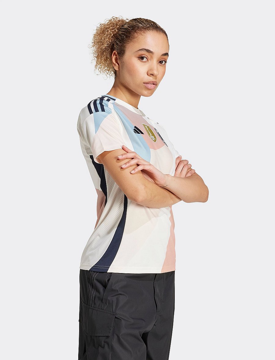 adidas Performance - RFEF A JSY W - oberteile & t-shirts - cwhite - 0