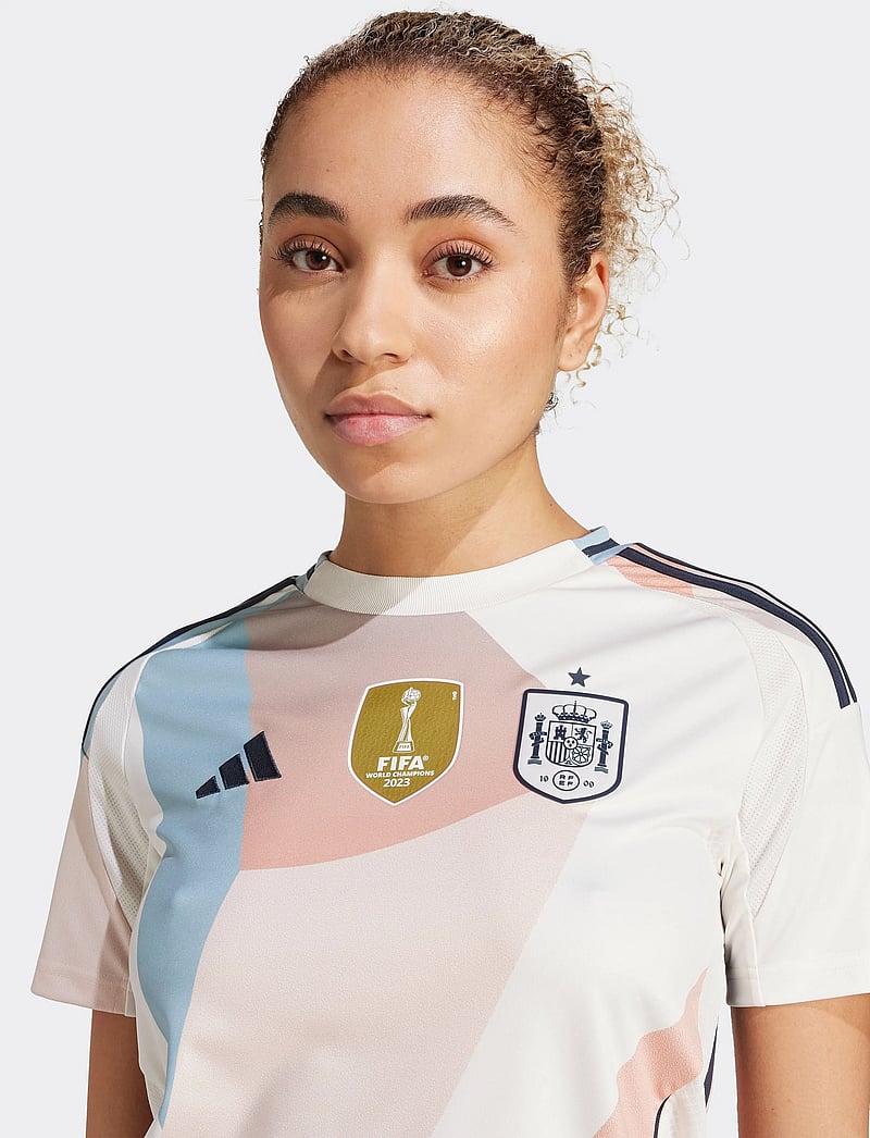 adidas Performance - RFEF A JSY W - toppar & t-shirts - cwhite - 3