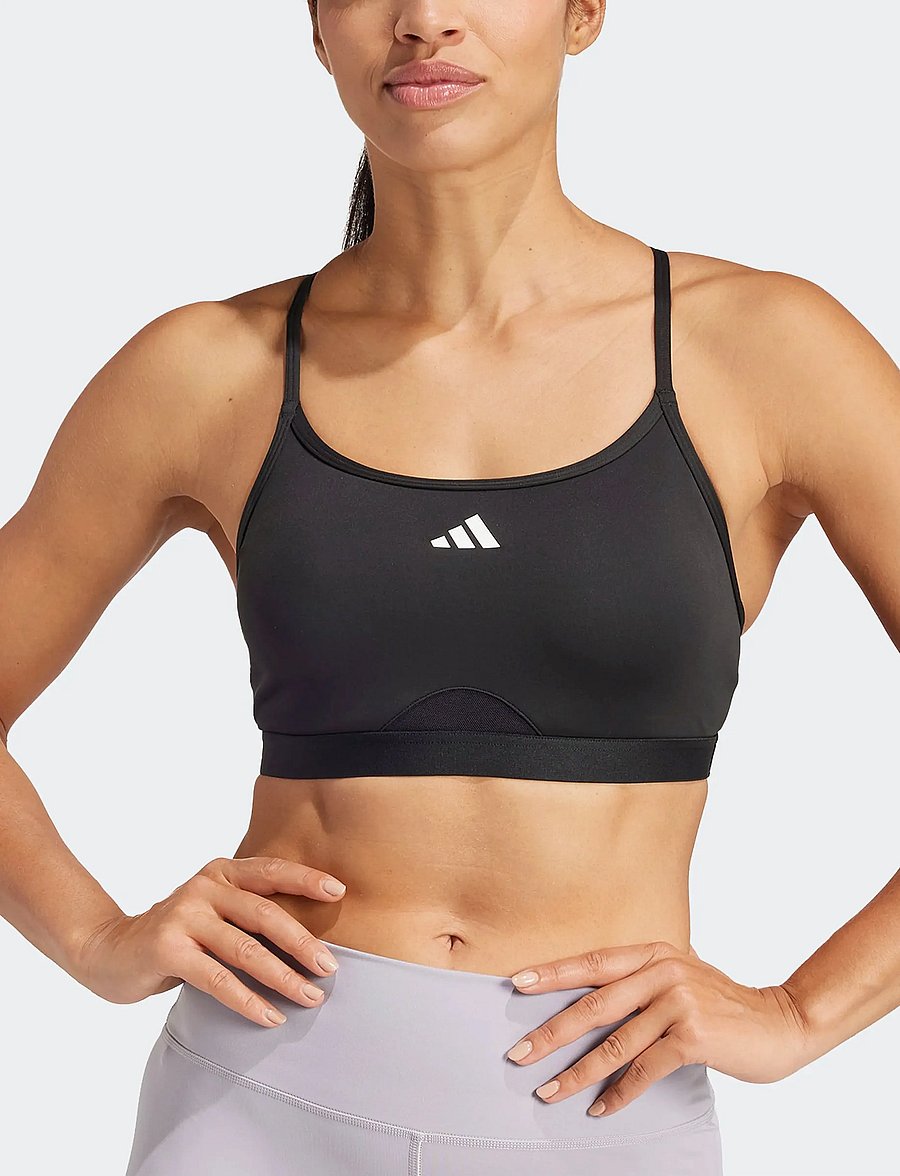 adidas Performance - AERCT LS BRA - sports-bh - black - 0