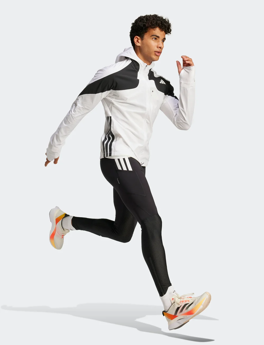 adidas Performance - ADIZERO JKT M - veste sport - white/white - 0