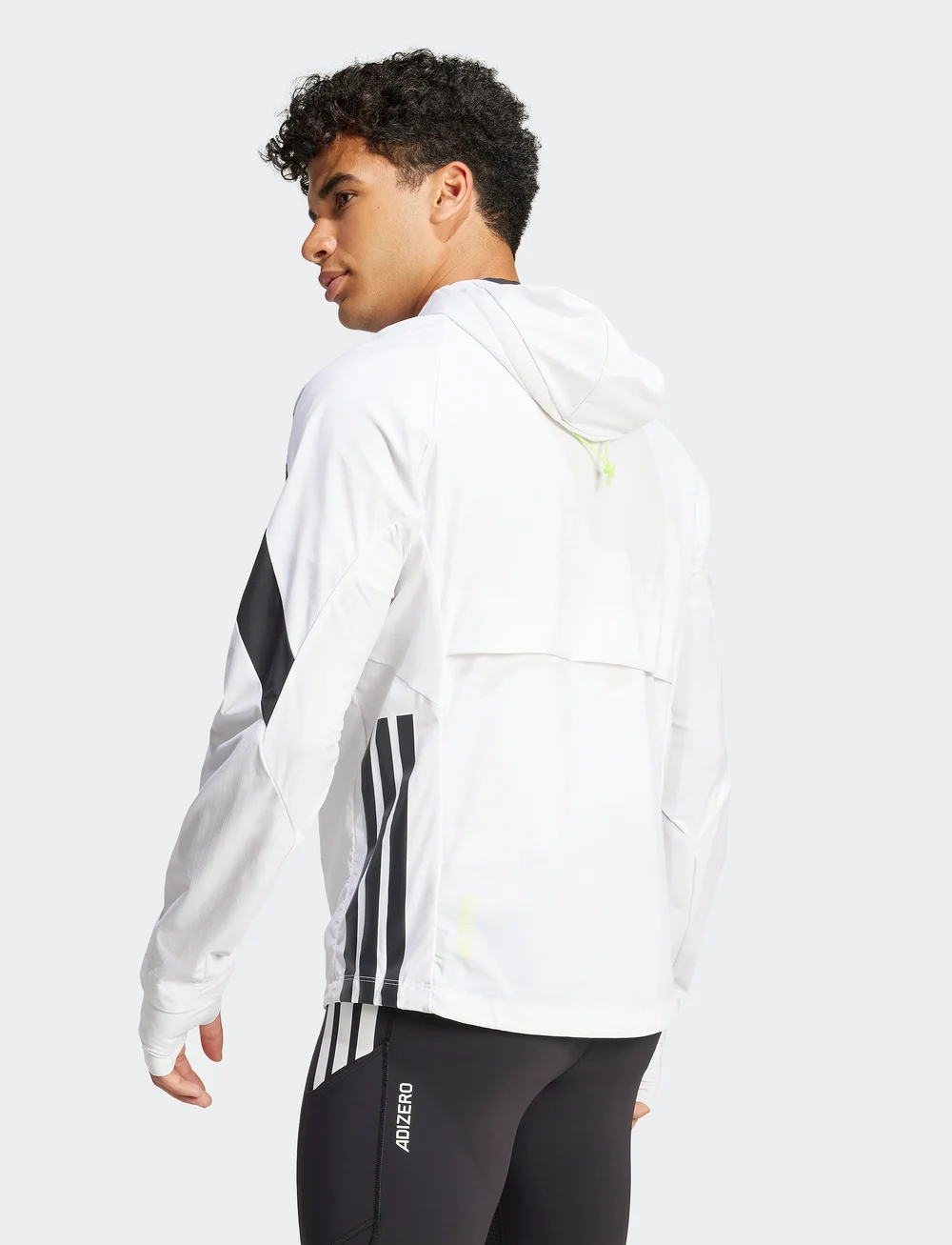 adidas Performance - ADIZERO JKT M - veste sport - white/white - 3