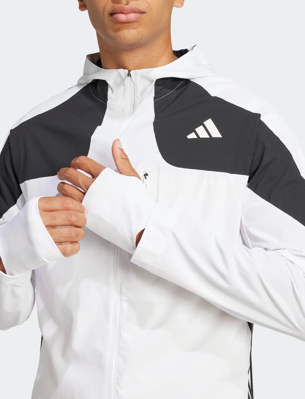 adidas Performance - ADIZERO JKT M - veste sport - white/white - 4