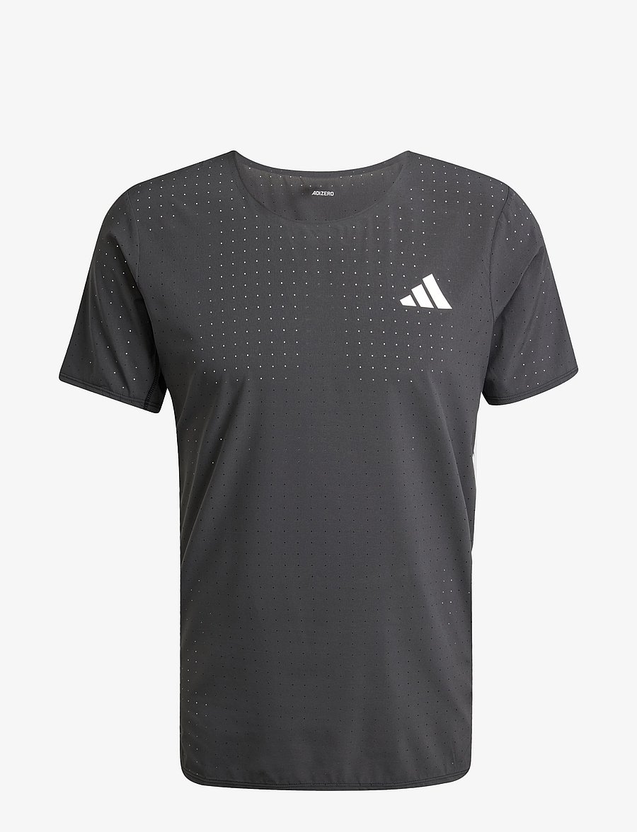 adidas Performance - ADIZERO TEE M - t-shirts - black - 1