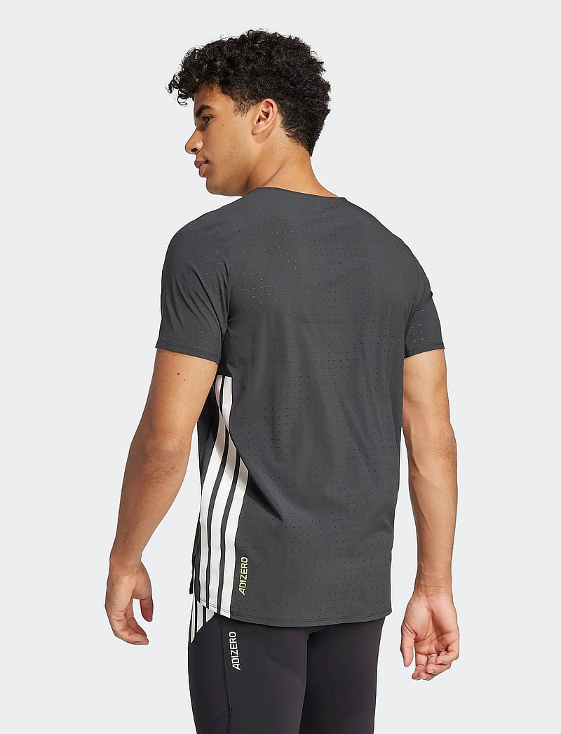 adidas Performance - ADIZERO TEE M - t-shirts - black - 2