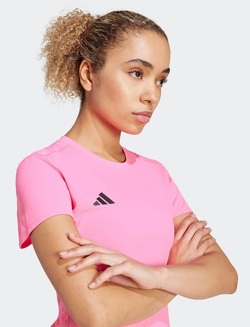 adidas Performance - ADIZERO E TEE - t-shirts - lucpnk - 4