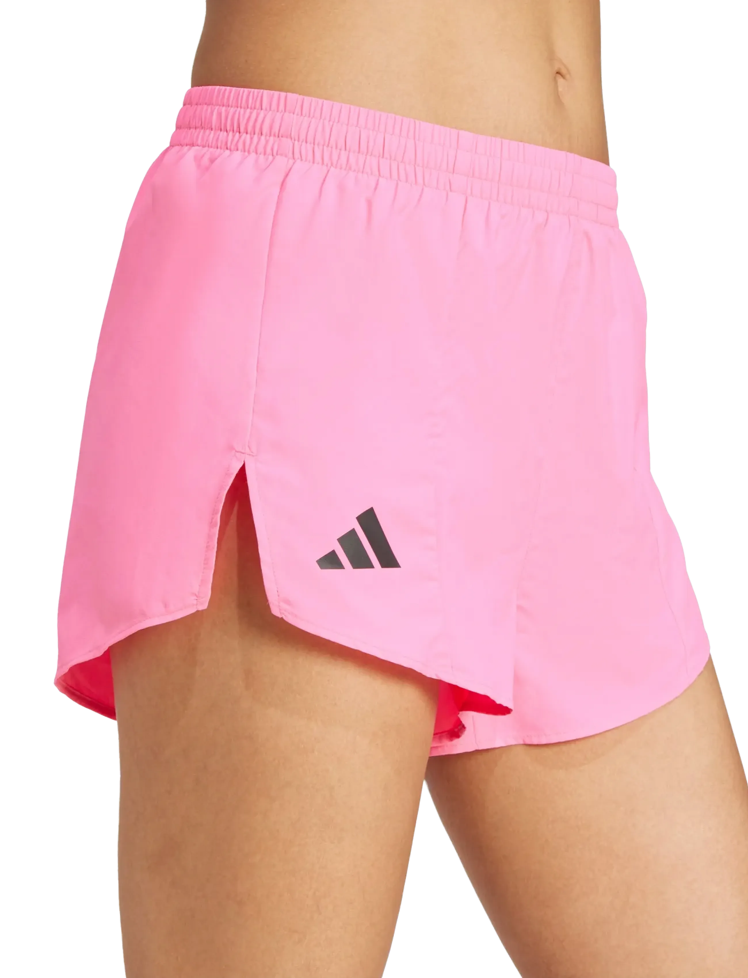 adidas Performance - ADIZERO E SHORT - lühikesed jooksupüksid - lucpnk - 4