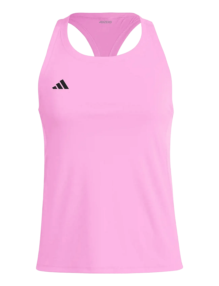 adidas Performance - ADIZERO E TANK - débardeurs - lucpnk - 1