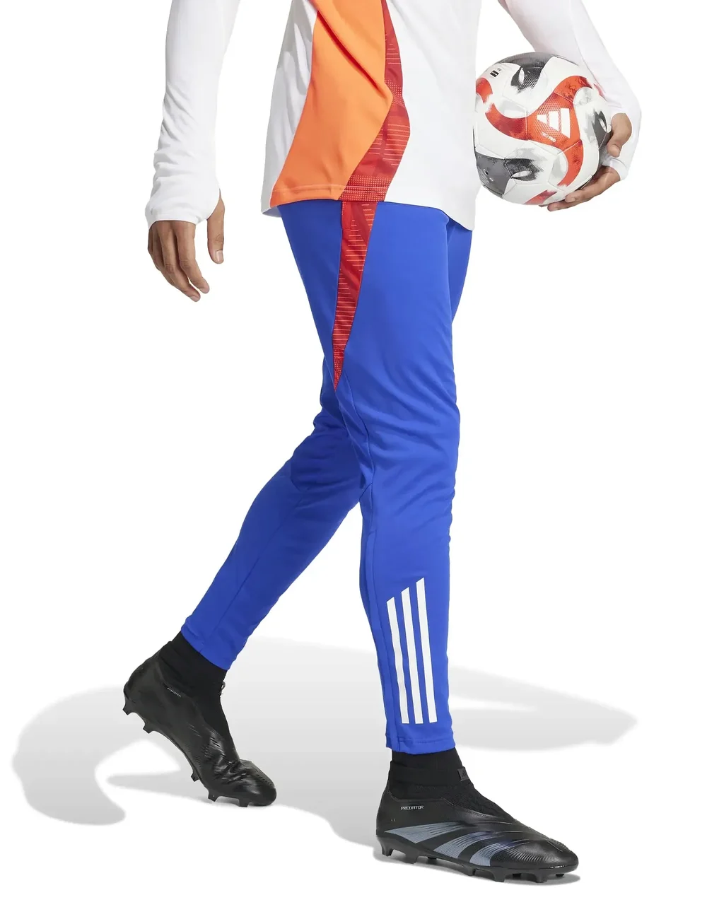 adidas Performance - TIRO24 C TR PNT - sportinės tamprės - lucblu/white - 4