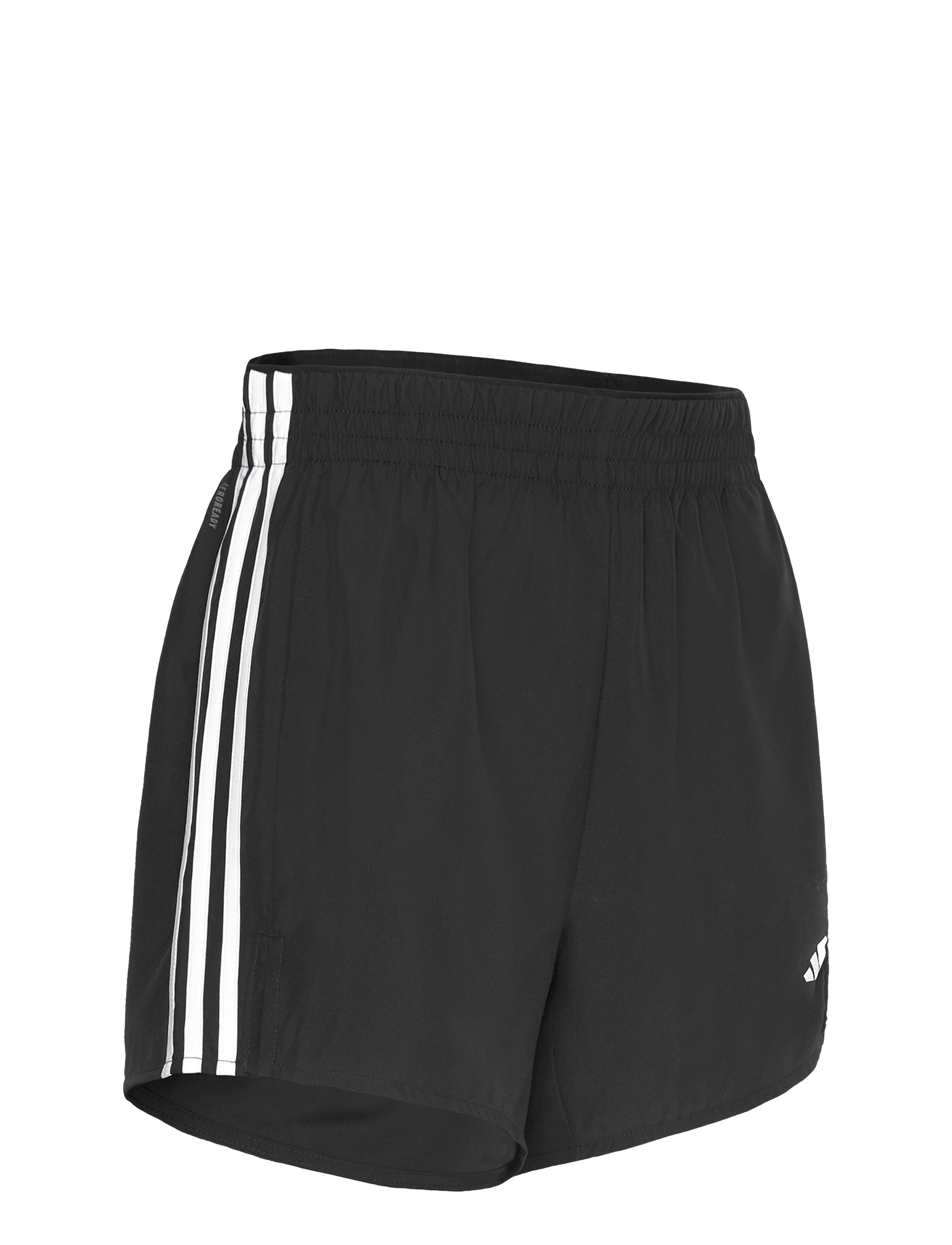 adidas Performance - 3S SHORT HIGH R - korte trainingsshorts - black/white - 4