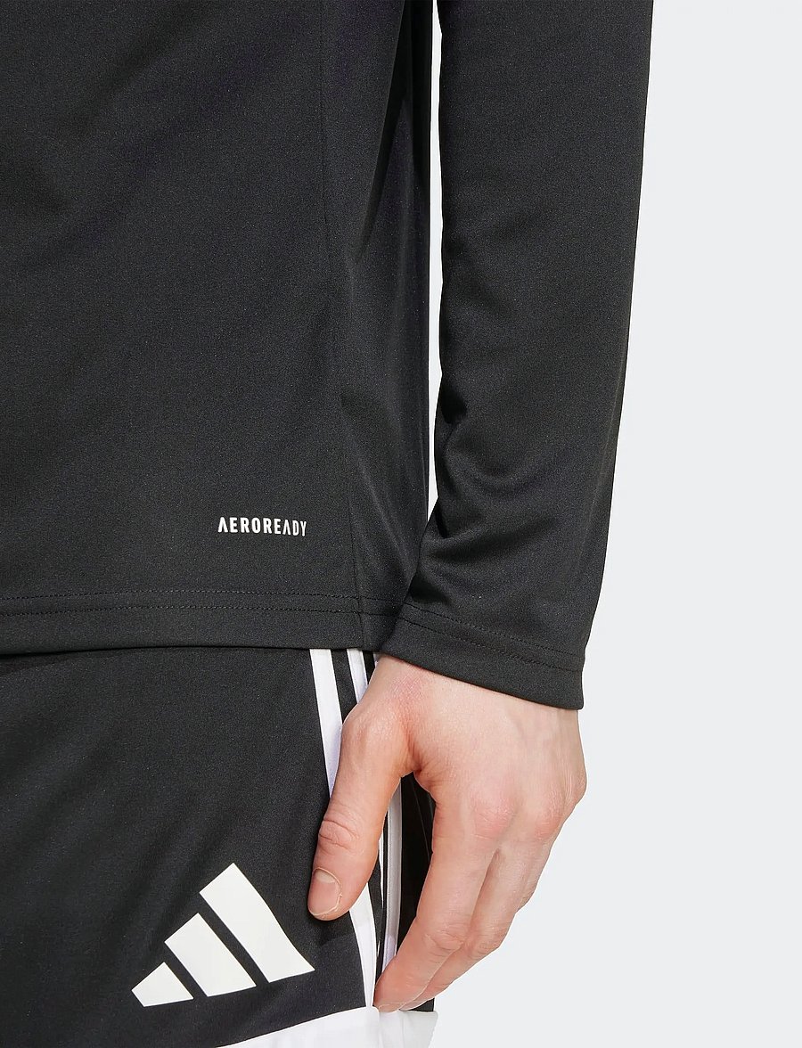 adidas Performance - SQUA25 JSY LM - langarmshirts - black/white - 4
