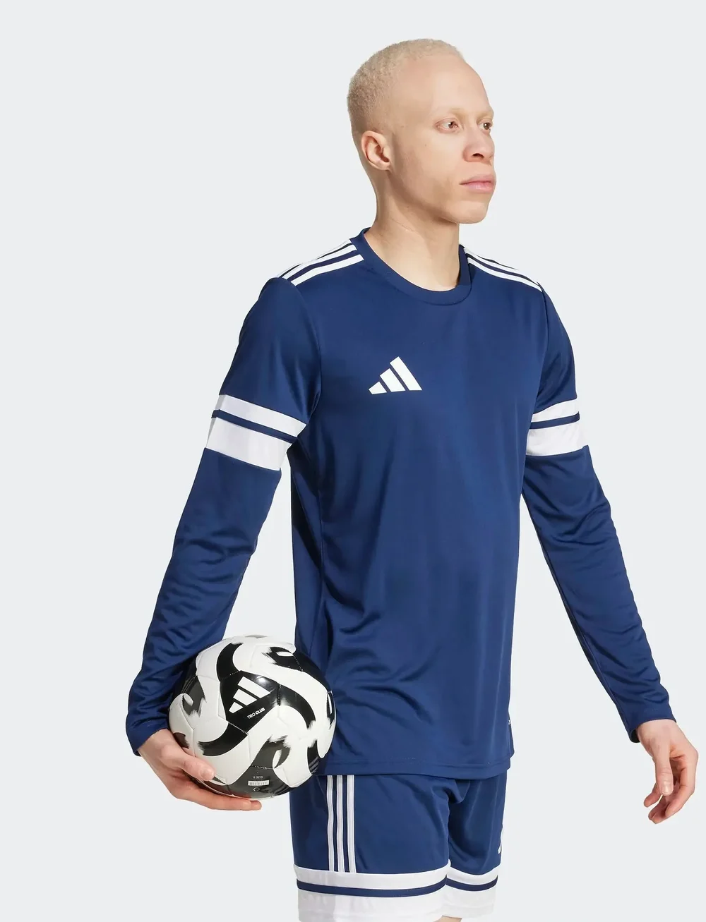 adidas Performance - SQUA25 JSY LM - langarmshirts - tenabl/white - 0