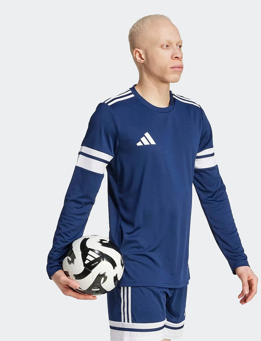 adidas Performance - SQUA25 JSY LM - langarmshirts - tenabl/white - 0
