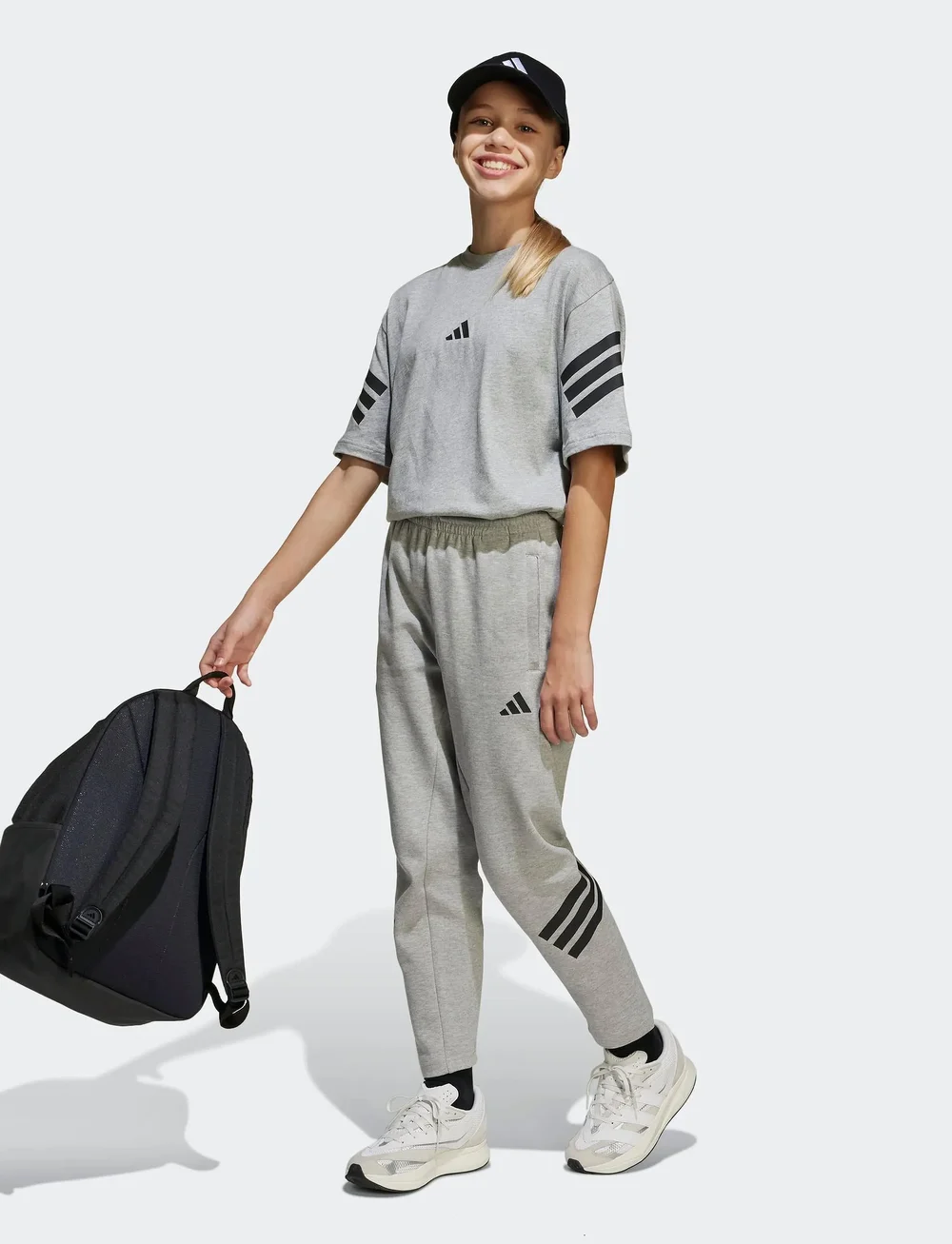 adidas Performance - BB CAP COT NL - casquettes - black/white - 0