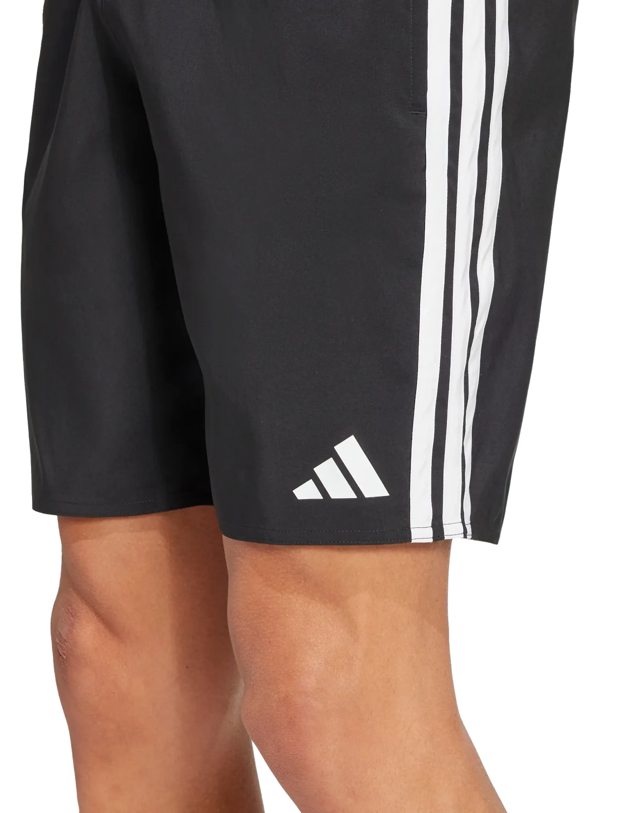 adidas Performance - 3S BLD SH 8IN - badehosen - black/white - 3