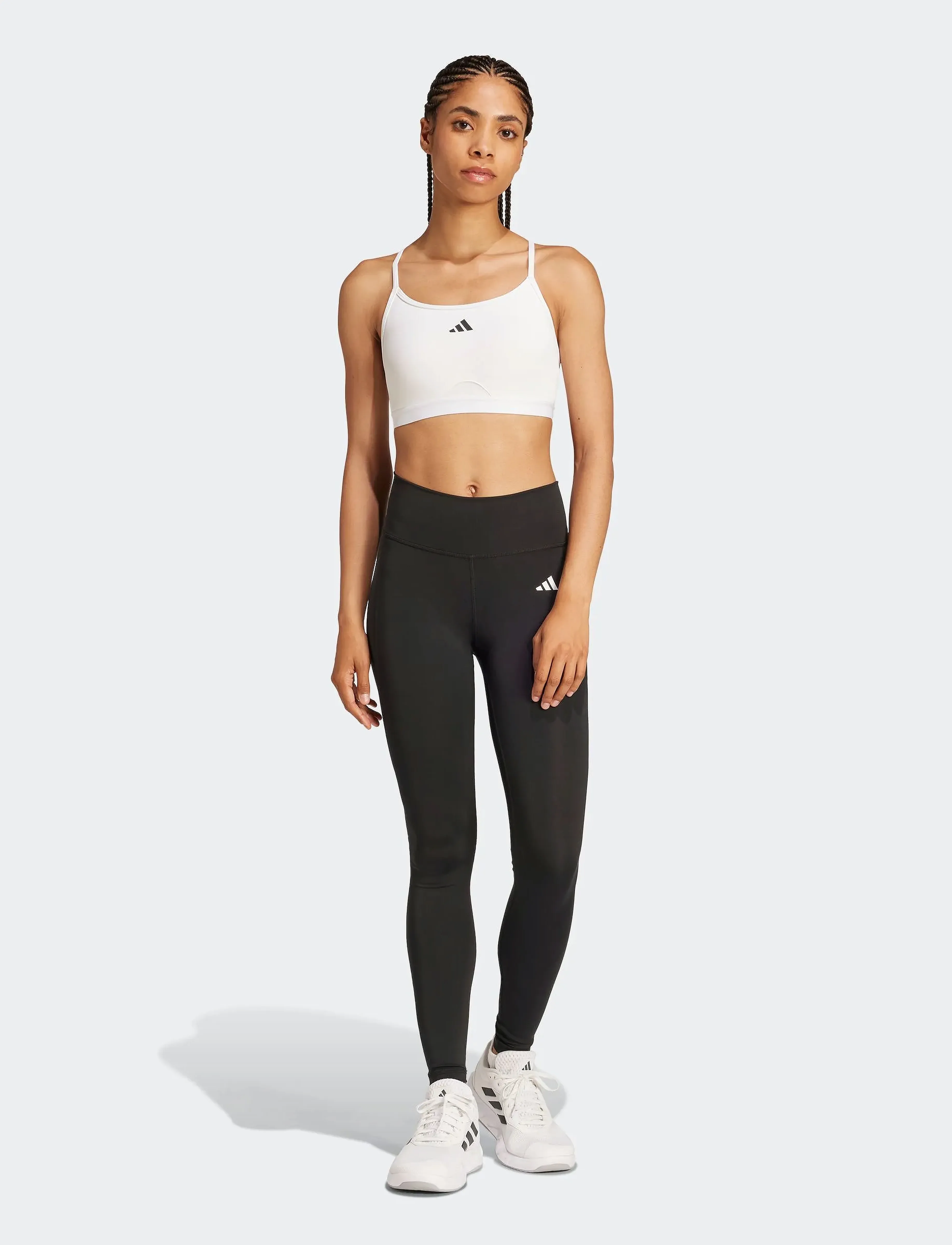 adidas Performance - AERCT LS BRA - sport-bhs - white - 3
