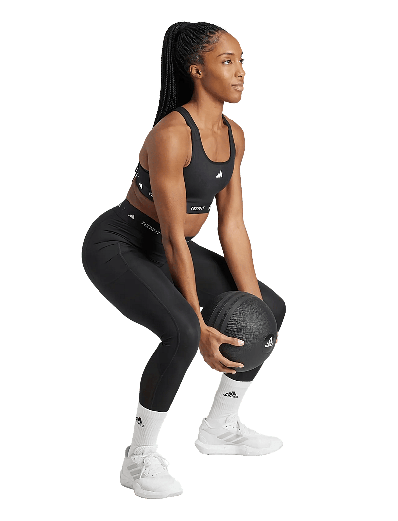 adidas Performance - TF BRA - sport brjóstahaldarar: miðlungs stuðningur - black - 3