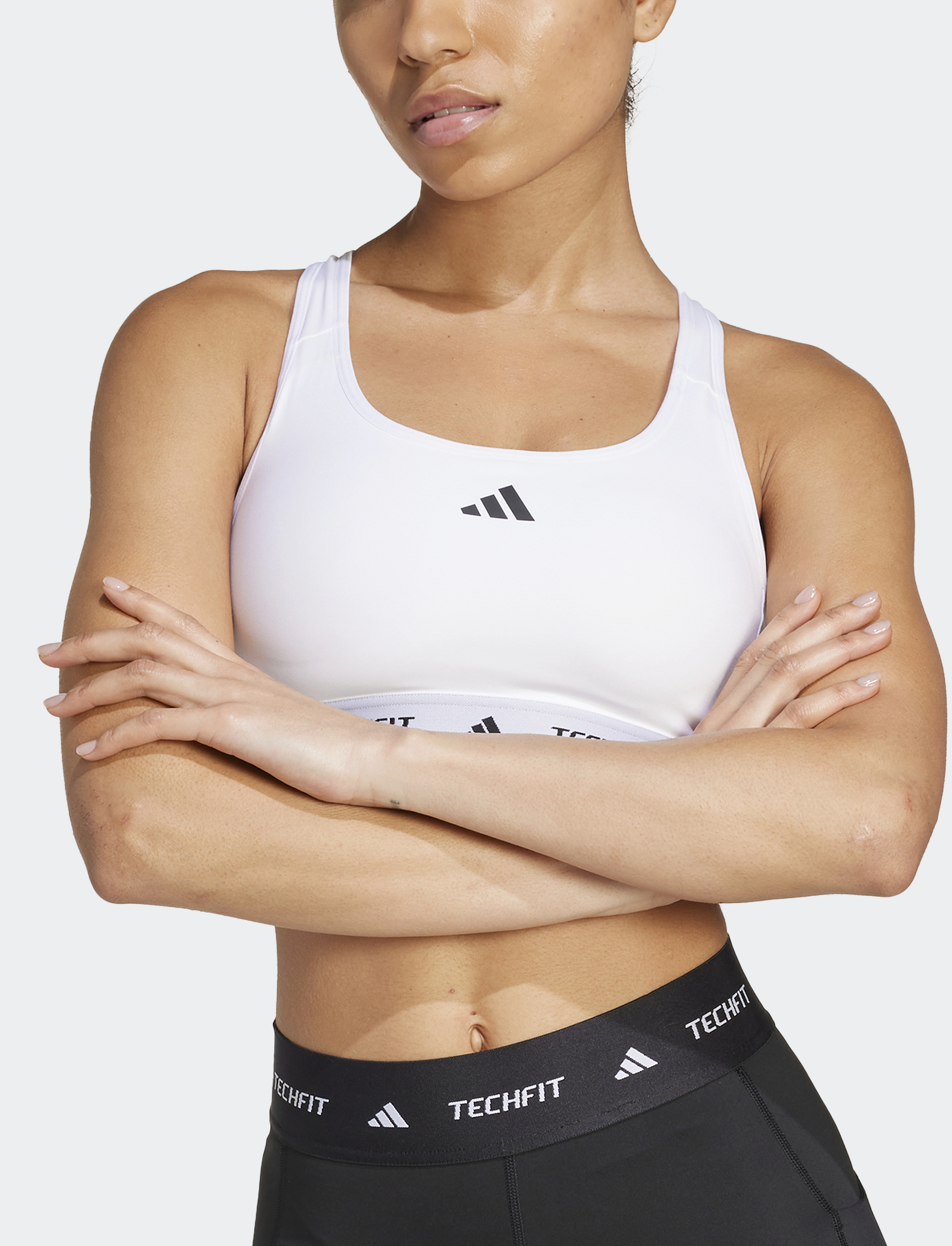 adidas Performance Tf Bra, XS, White, Sport Clothing > Sport Bras - All, Dame