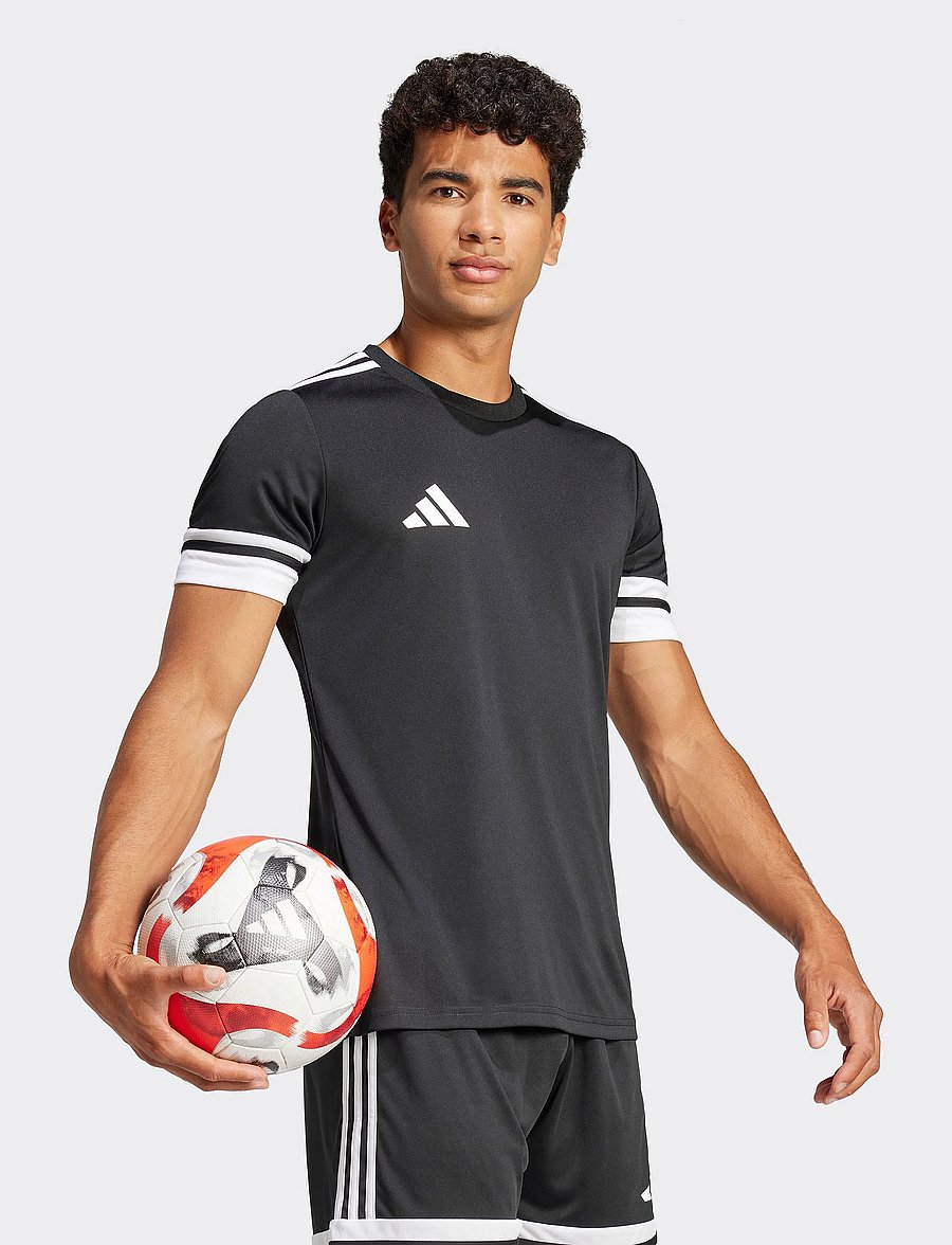 adidas Performance - SQUA25 JSY M - t-shirts - black/white - 0
