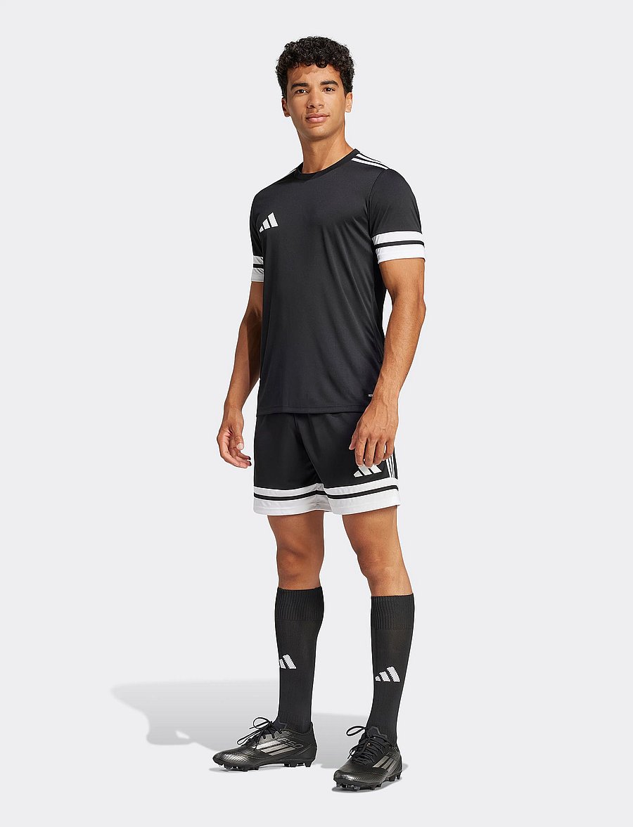 adidas Performance - SQUA25 JSY M - t-shirts - black/white - 3