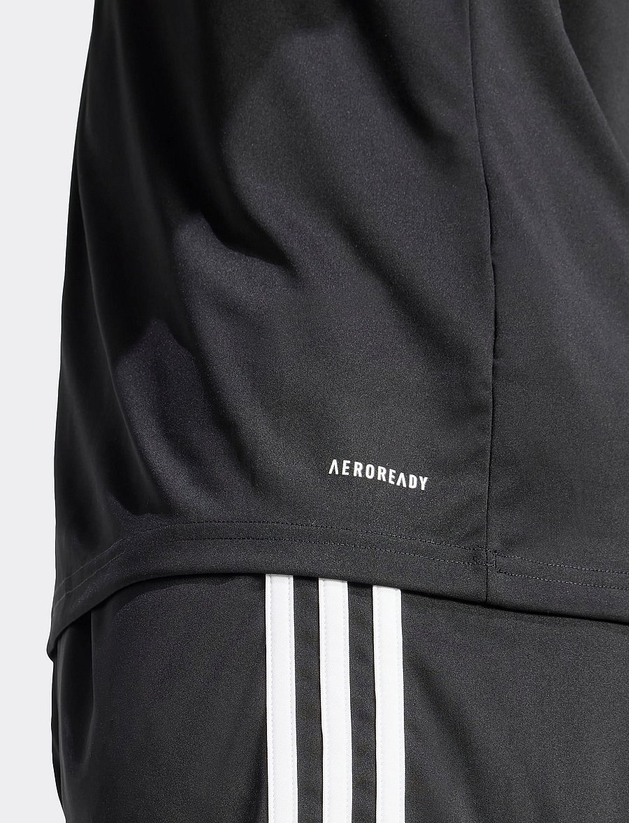 adidas Performance - SQUA25 JSY M - t-shirts - black/white - 5