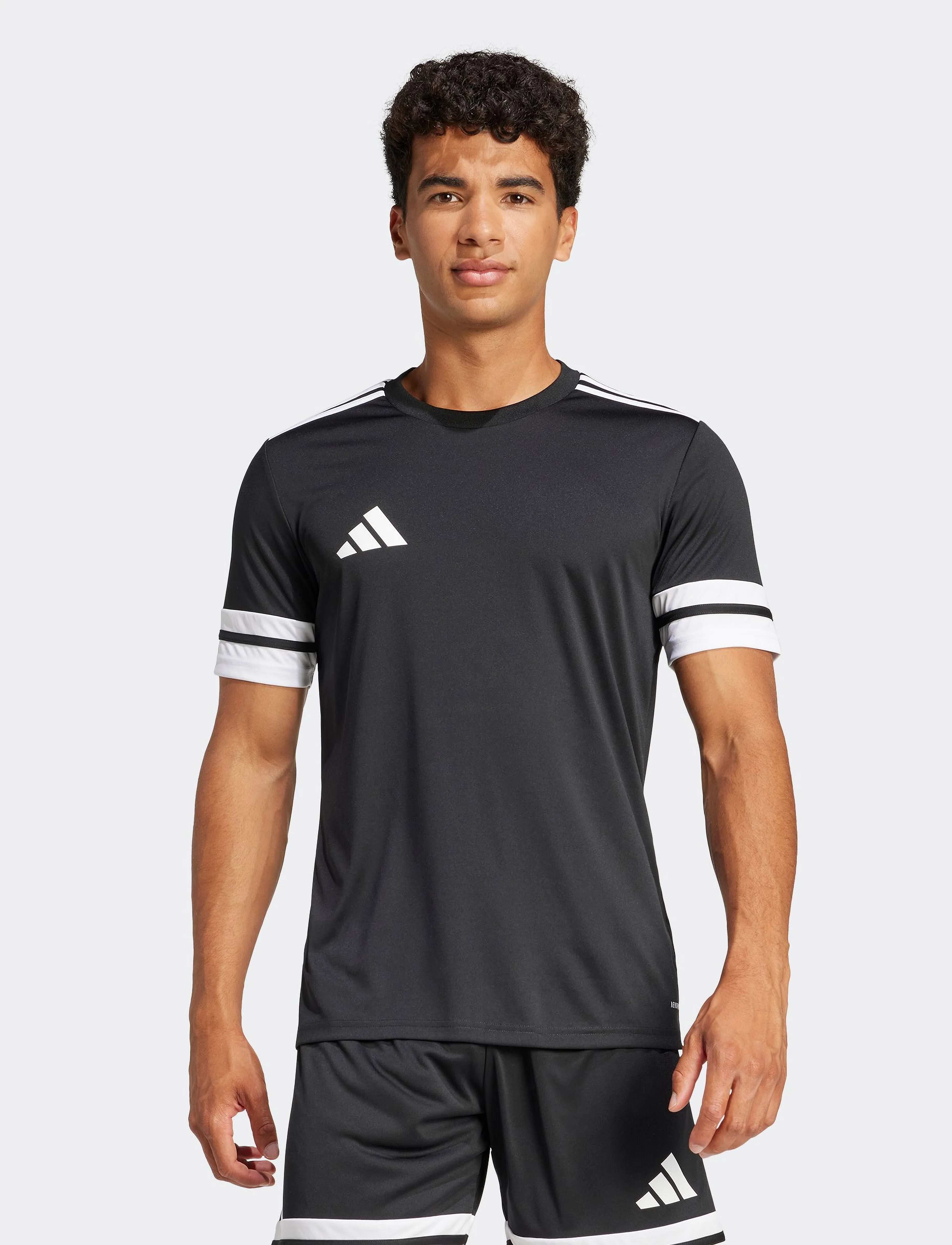 adidas Performance SQUA25 JSY M - Streetstyle - BLACK/WHITE / black