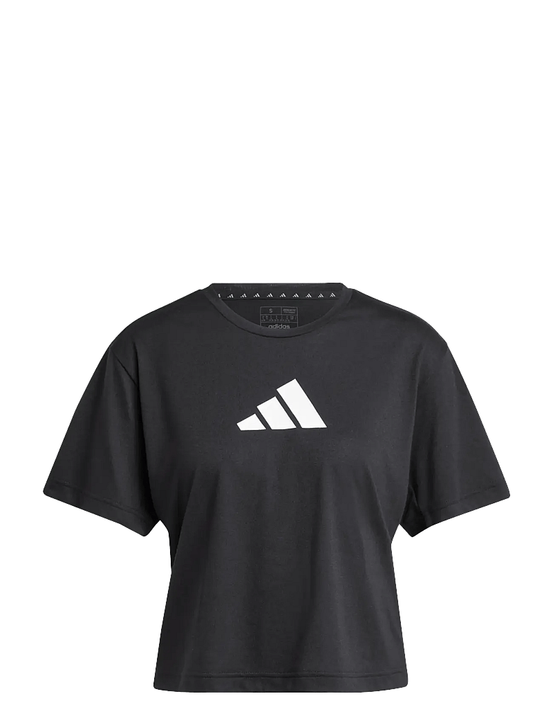 adidas Performance - WE BL TEE - t-shirts - black - 1