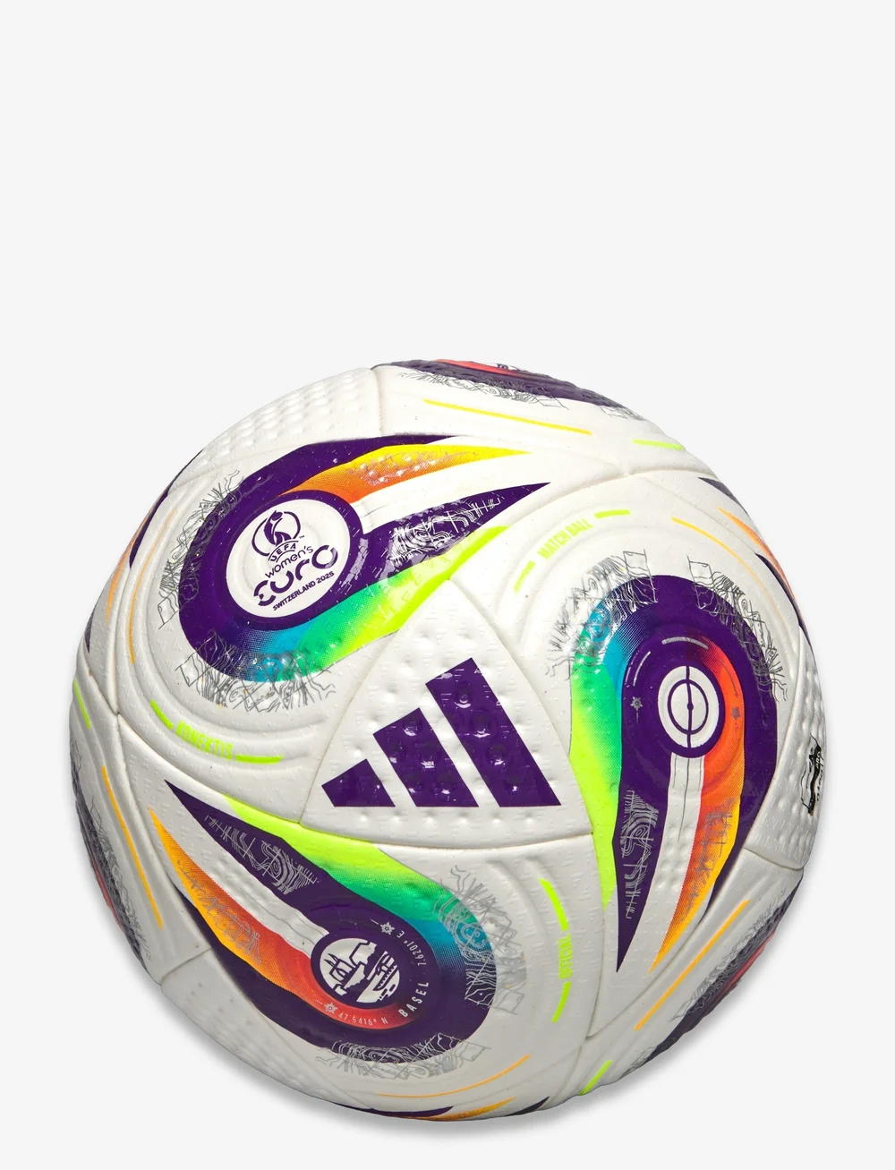 adidas Performance - W EURO25 PRO - jalgpallid - white/panton/panton/l - 0