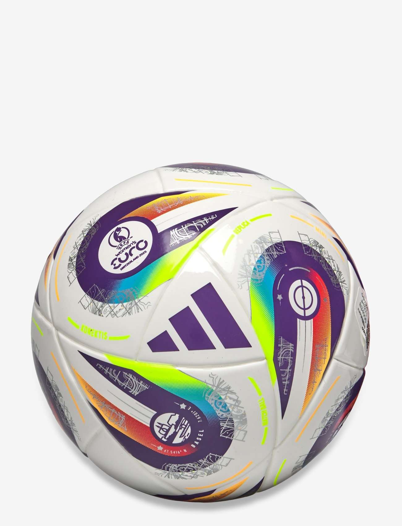 adidas Performance - W EURO25 MINI - laveste priser - white/panton/panton/l - 0