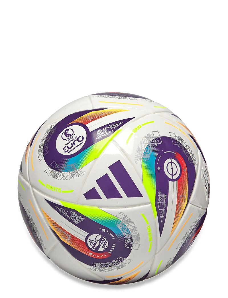 adidas Performance - W EURO25 MINI - piłki nożne - white/panton/panton/l - 0