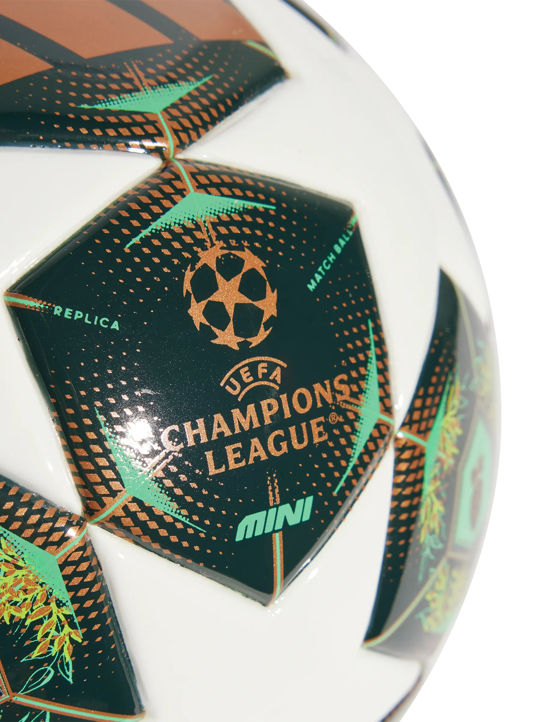 adidas Performance - UCL MINI - white/shagrn/sslime - 1