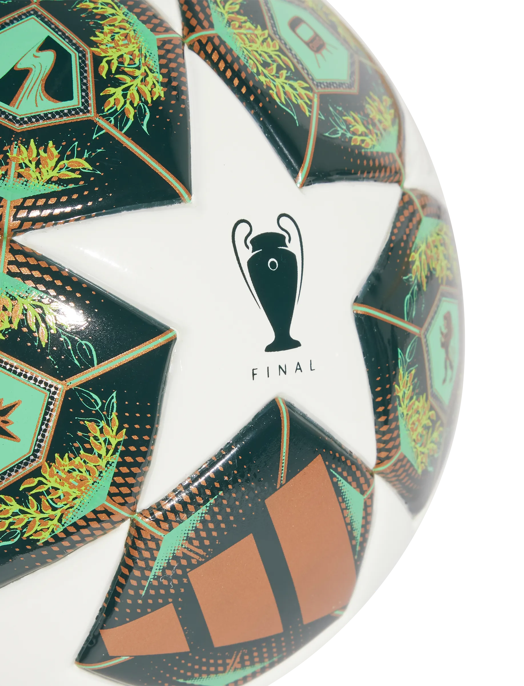 adidas Performance - UCL MINI - white/shagrn/sslime - 2