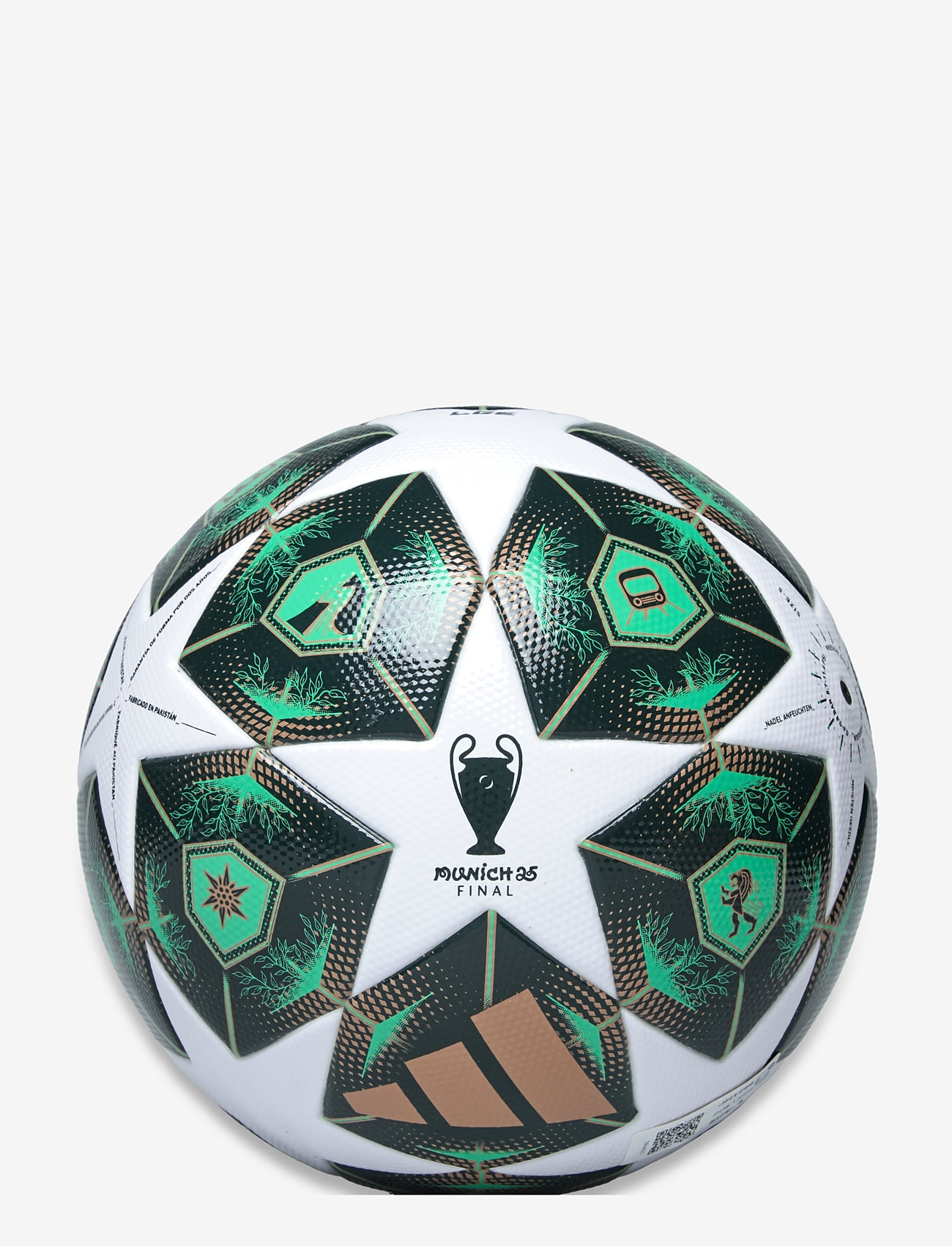 adidas Performance - UCL LGE - fodbolde - white/shagrn/sslime - 0