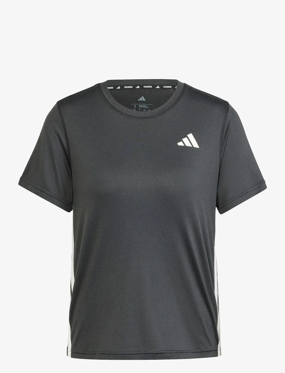 adidas Performance - WE 3S CREW TEE - t-shirts - black/white - 1