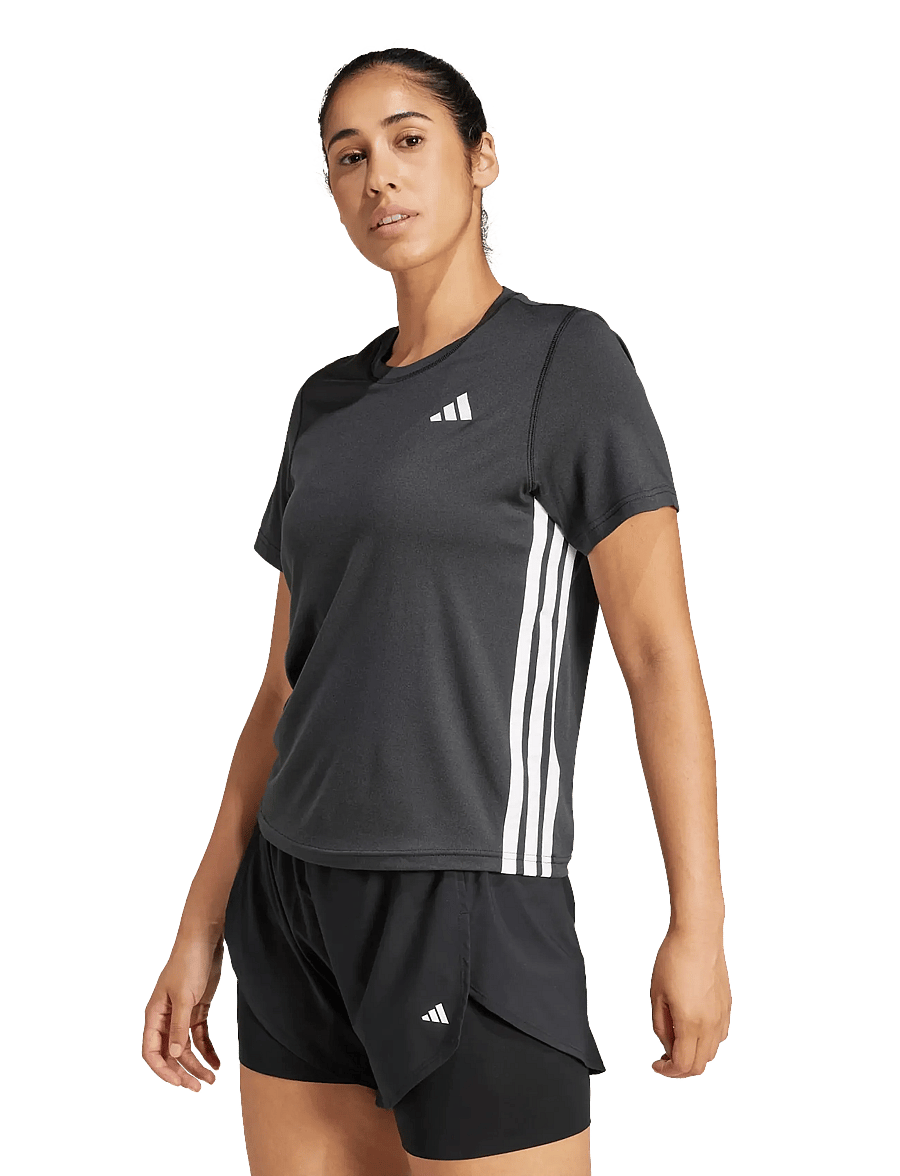 adidas Performance - WE 3S CREW TEE - koszule - black/white - 2