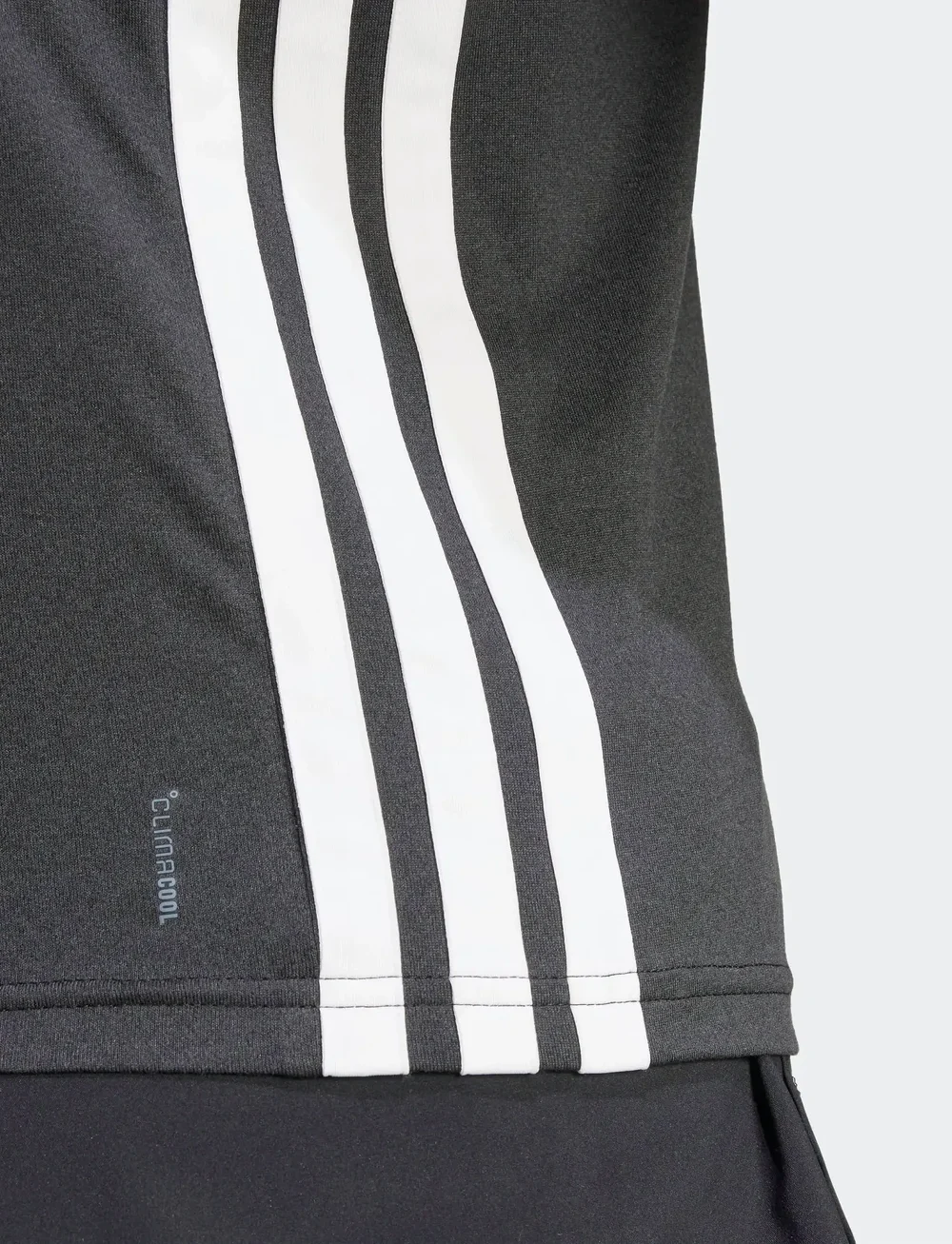 adidas Performance - WE 3S CREW TEE - t-shirts - black/white - 3