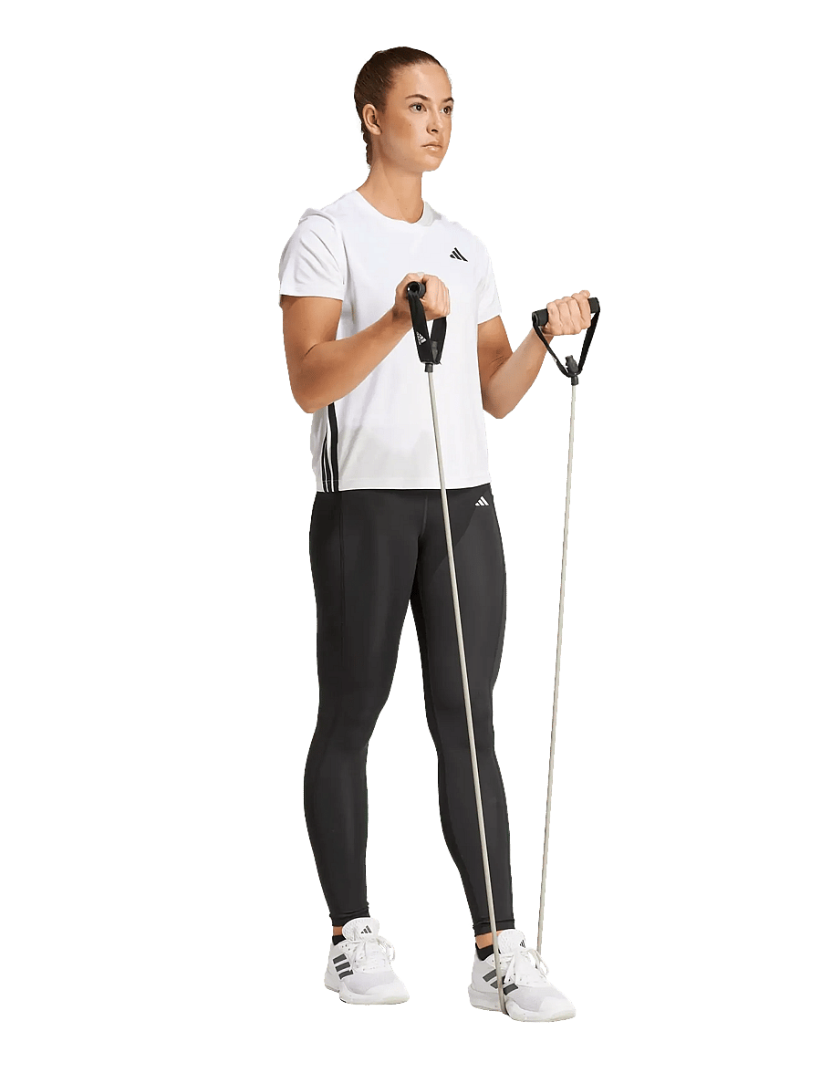 adidas Performance - WE 3S CREW TEE - särgid - white/black - 0