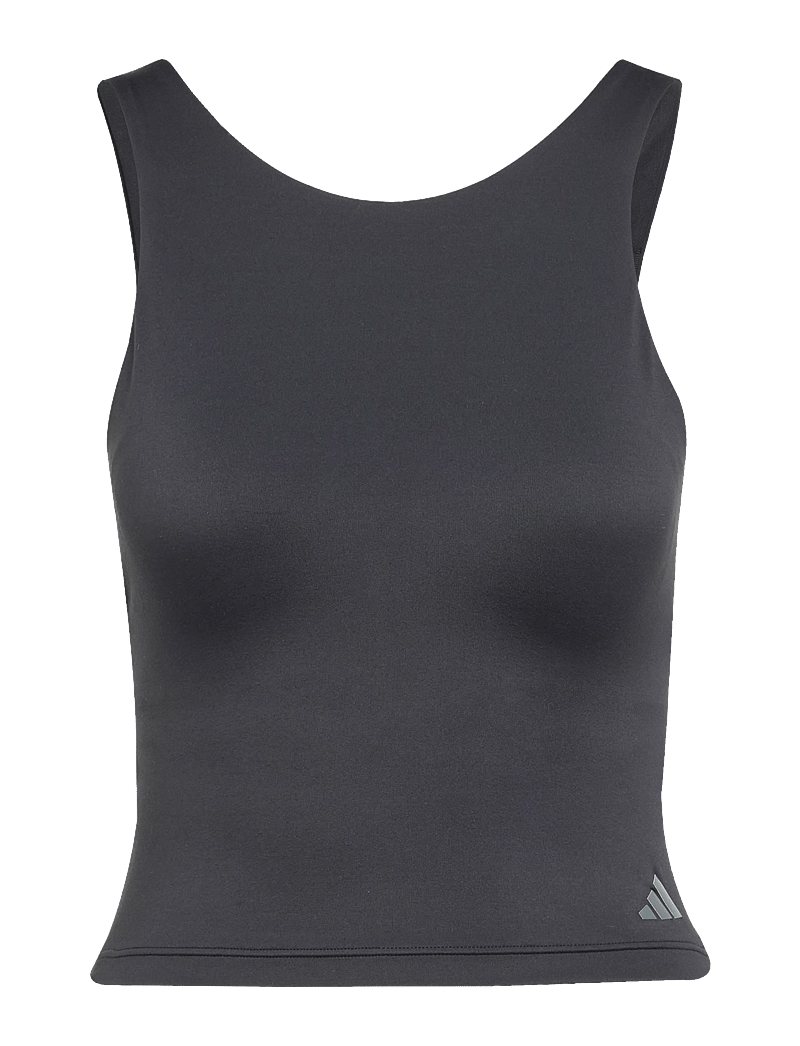adidas Performance - YGA CR ESS TANK - tank tops - black - 1