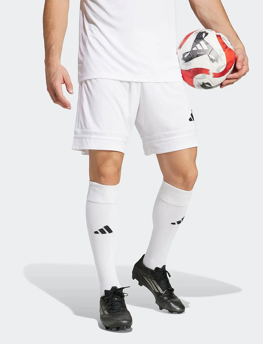 adidas Performance - SQUA25 SHO M - träningsshorts - white/white/black - 0