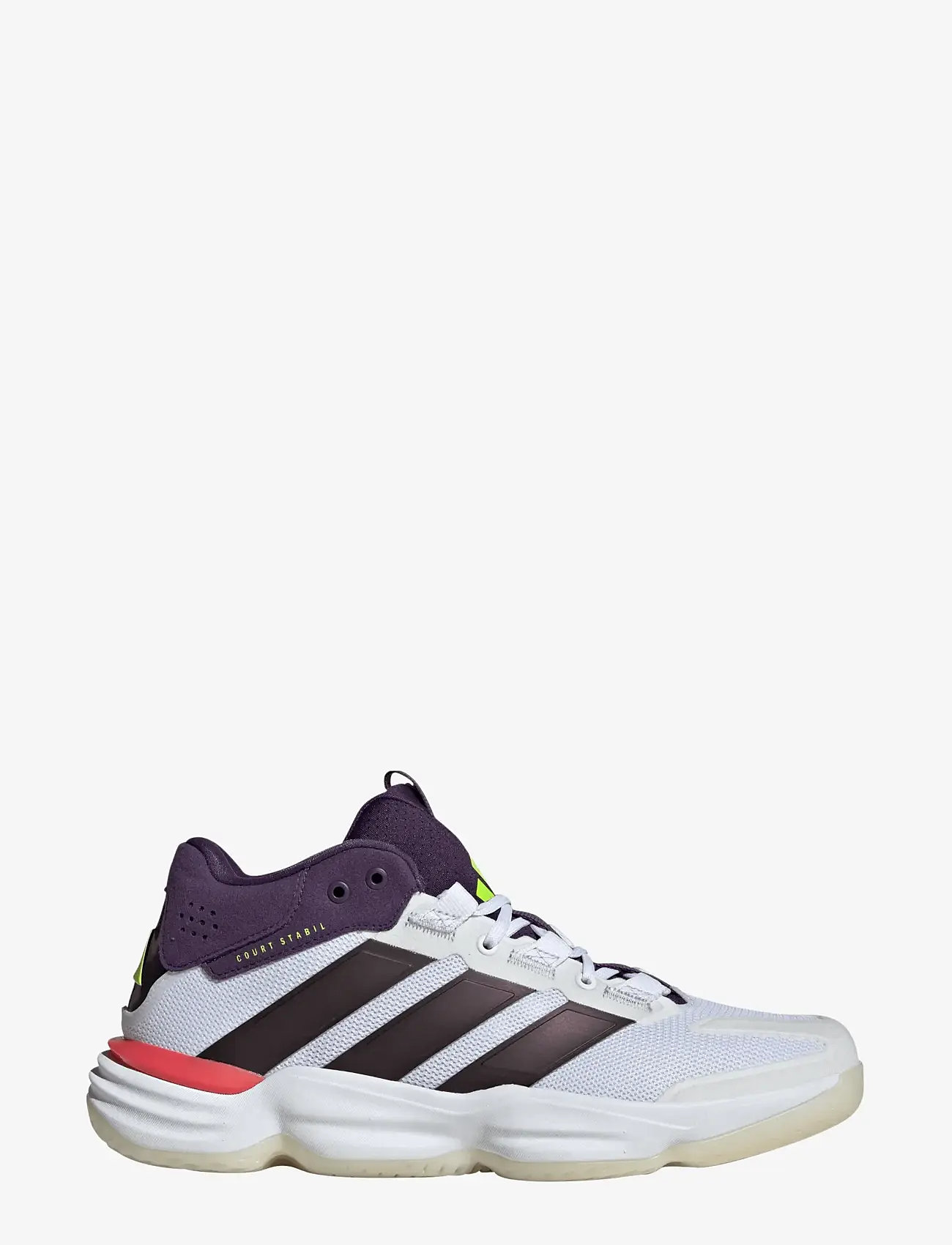 adidas Performance - Courtstabil M - za kostkę - ftwwht/aurmet/aurplu - 1