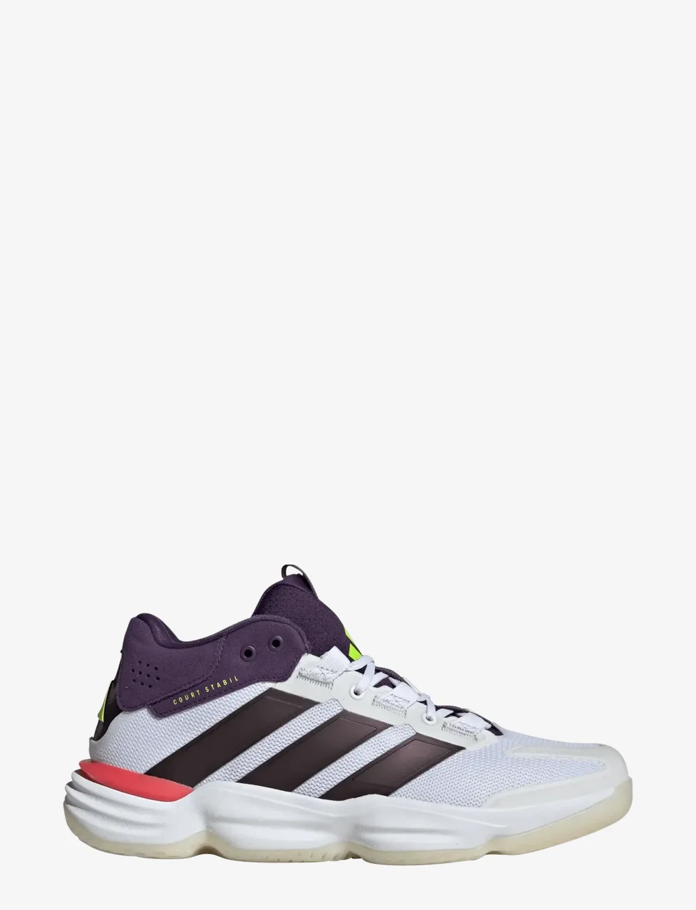 adidas Performance - Courtstabil M - hoher schnitt - ftwwht/aurmet/aurplu - 1