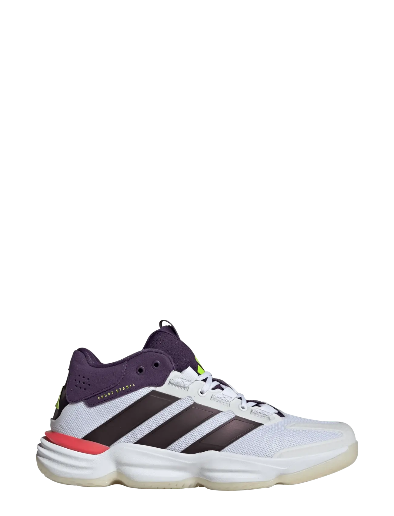 adidas Performance - Courtstabil M - indoor sports shoes - ftwwht/aurmet/aurplu - 1