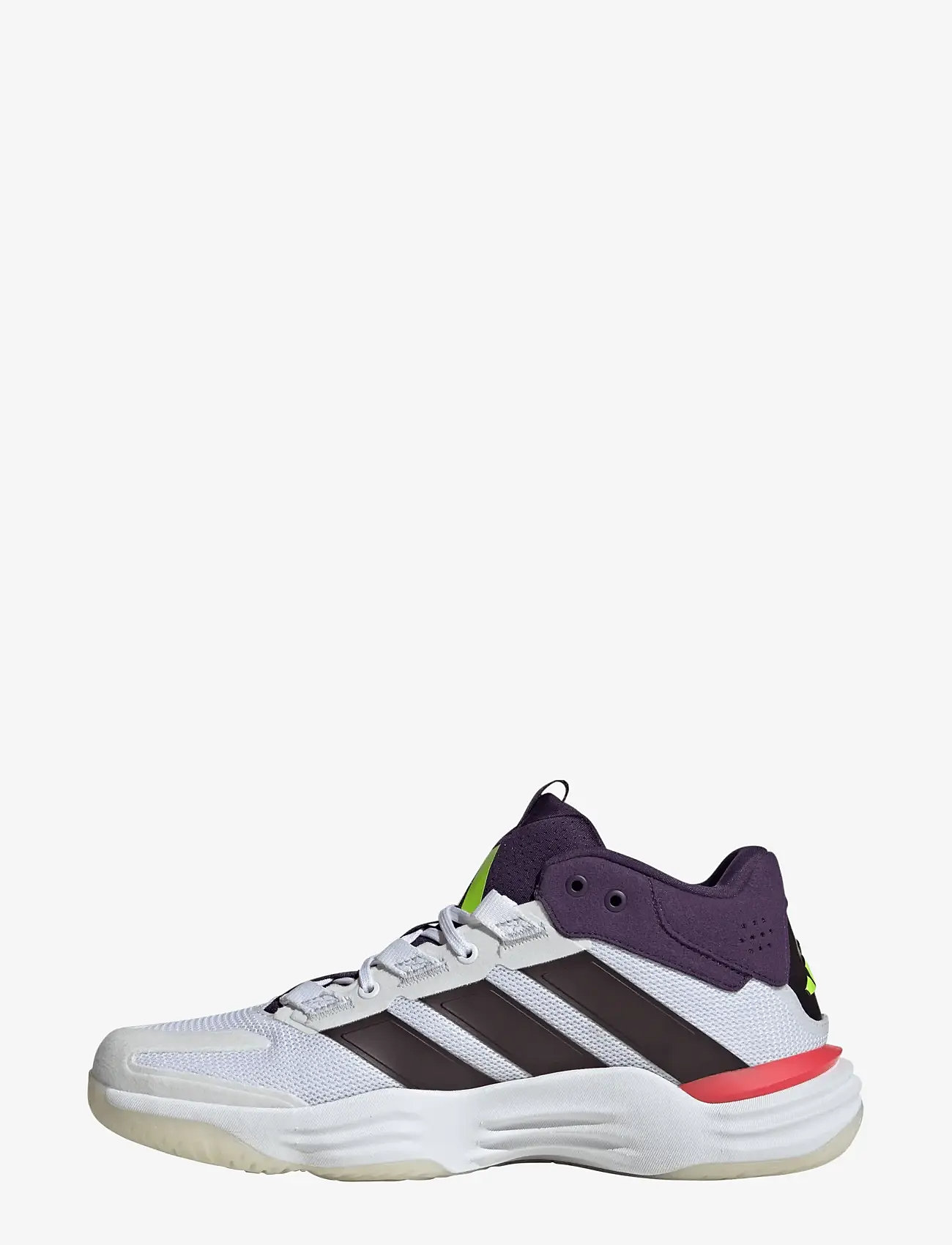 adidas Performance - Courtstabil M - za kostkę - ftwwht/aurmet/aurplu - 2