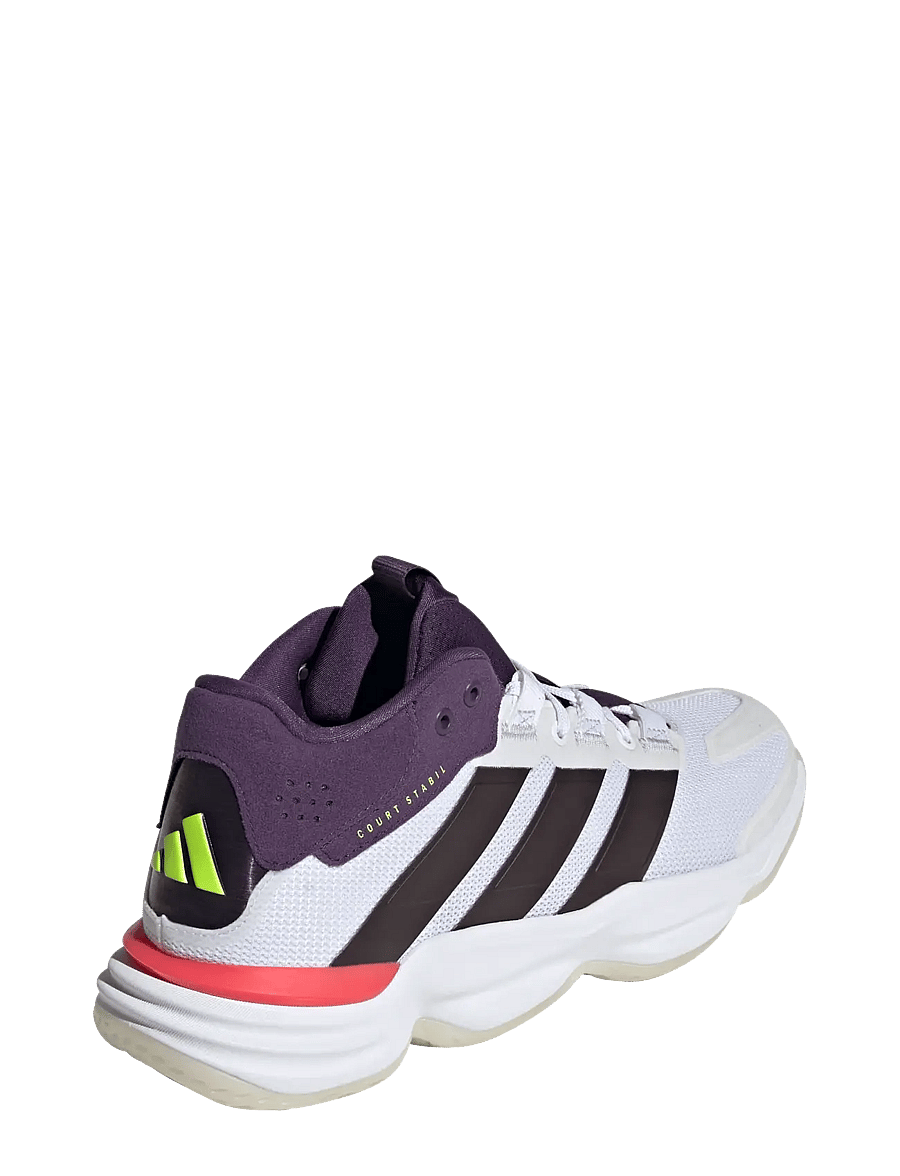 adidas Performance - Courtstabil M - høje sneakers - ftwwht/aurmet/aurplu - 3