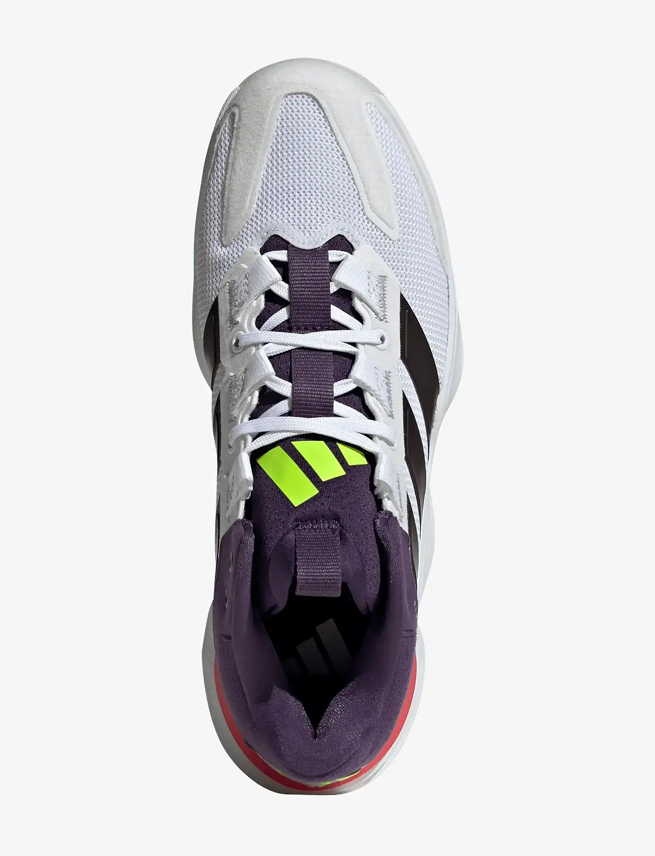 adidas Performance - Courtstabil M - za kostkę - ftwwht/aurmet/aurplu - 4